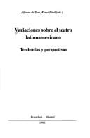 Portada de Variaciones sobre el teatro latinoamericano