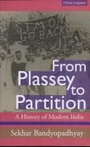 Portada de From Plassey to partition