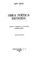 Portada de Obra Poetica Escogida (Selecciones Austral)