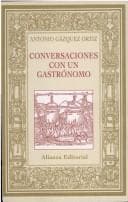 Portada de Conversaciones Con Un Gastronomo/ Conversations with a Gourmet Chef