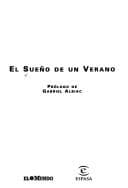 Portada de El sueño de un verano