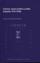 Portada de Ciencia, salud pública y exilio