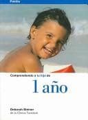 Portada de Comprendiendo a Tu Hijo De 1 Ano/ Understanding Your 1 Year Old (Clinica Tavistock)