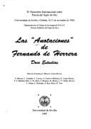Portada de Las "anotaciones" de Fernando de Herrera: Doce estudios