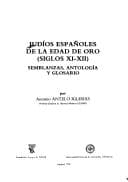 Portada de Judíos españoles de la Edad de Oro (siglos XI-XII)