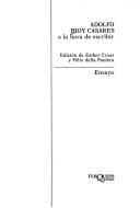 Portada de Bioy Casares A La Hora De Escribir (Ensayo)