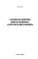 Portada de La Poesia del Nosotros