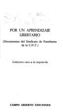 Portada de Por un aprendizaje libertario