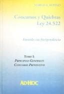 Portada de Concursos y quiebras, Ley 24,522