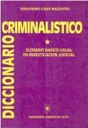 Portada de Diccionario Criminalistico