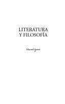 Portada de Literatura y filosofía
