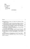 Portada de Teoria de La Critica Literaria (La Dicha de Enmudecer)