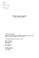 Portada de I Simposio de Filologia Iberoamericana