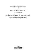 Portada de Paz, Piedad, Perdon Y Verdad