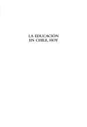 Portada de La educación en Chile, hoy