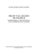 Portada de Milan y El Legado de Felipe II