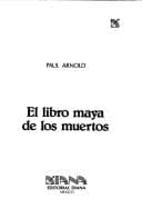 Portada de El libro maya de los muertos