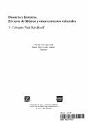 Portada de Desierto y fronteras