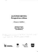 Portada de Alfonso Reyes, perspectivas críticas
