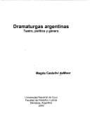 Portada de Dramaturgas argentinas