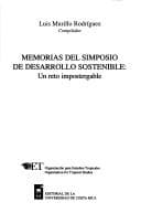Portada de Memorias del Simposio de Desarrollo Sostenible