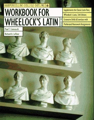 Portada de Workbook for Wheelock's Latin (Harpercollins College Outline Series)