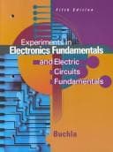 Portada de Experiments in Electronics Fundamentals and Electric Circuits Fundamentals