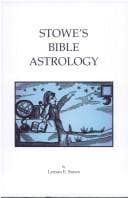 Portada de Stowe's Bible Astrology
