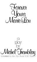 Portada de Forever yours, Marie-Lou