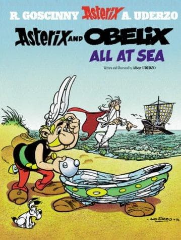 Portada de Asterix and Obelix All at Sea