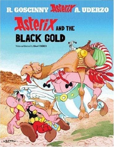 Portada de Asterix and the Black Gold