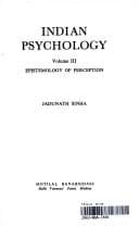Portada de Indian Psychology