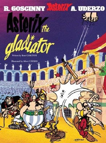 Portada de Asterix the Gladiator