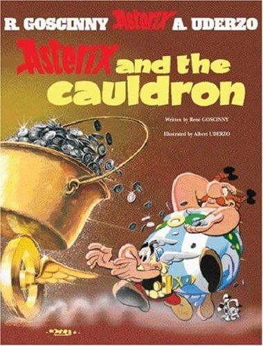 Portada de Asterix and the Cauldron