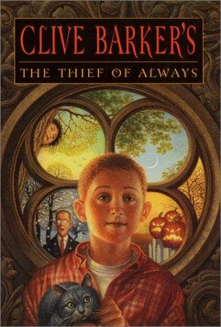 Portada de Clive Barker's The thief of always.
