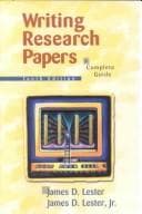 Portada de Writing Research Papers
