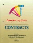 Portada de Casenote Legal Briefs