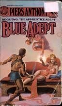 Portada de BLUE ADEPT (Apprentice Adept (Paperback))