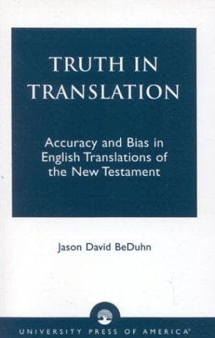 Portada de Truth in Translation