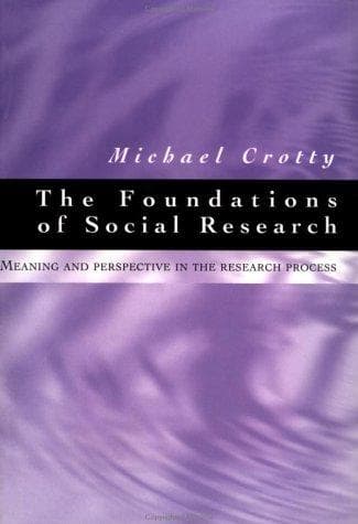 Portada de The foundations of social research