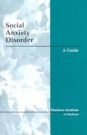 Portada de Social Anxiety Disorder