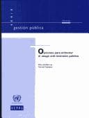 Portada de Opciones Para Enfrentar El Sesgo Anti-inversion Publica (Gestion Publica)