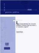 Portada de Sostenibilidad De La Deuda Publica, El Efecto Bola De Nieve Y El "pecado Original", La