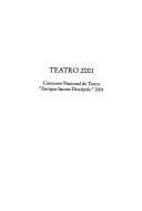 Portada de Teatro 2001