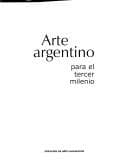 Portada de Arte argentino para el tercer milenio