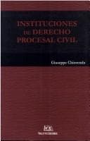 Portada de Instituciones de Derecho Procesal Civil - 3 Tomos
