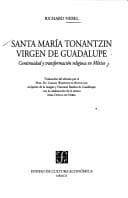 Portada de Santa Maria Tonantzin Virgen Guadalupe