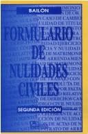 Portada de Formulario De Nulidades Civiles