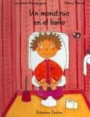 Portada de Un monstuo en el bano/A monster in the bathroom