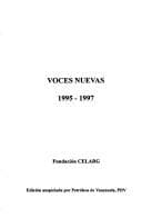 Portada de Voces nuevas 1995-1997